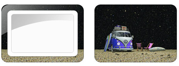 Magnetic photo frame from I-pic